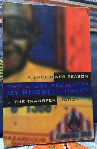 A spider-web station and the transfer station by Russell Haley