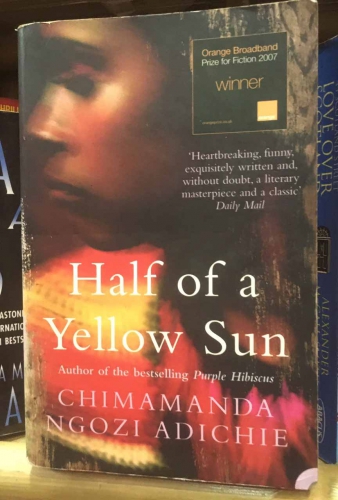 Half of a yellow sun by Chimamanda Ngozi Adichie