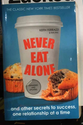 Never eat alone