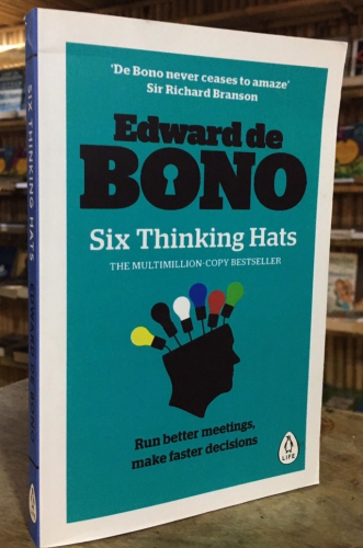 Six thinking hats by Edward de Bono