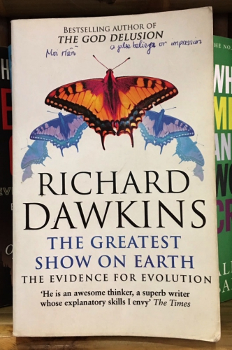 The greatest show on earth by Richard Dawkins