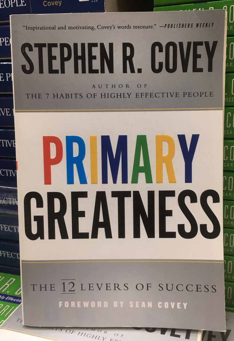 Primary greatness by Stephen R